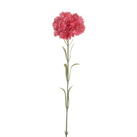 Lot de 48 - Œillet artificiel aspect séché, 53 cm - mauve foncé 