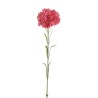 Lot de 48 - Œillet artificiel aspect séché, 53 cm - mauve foncé 