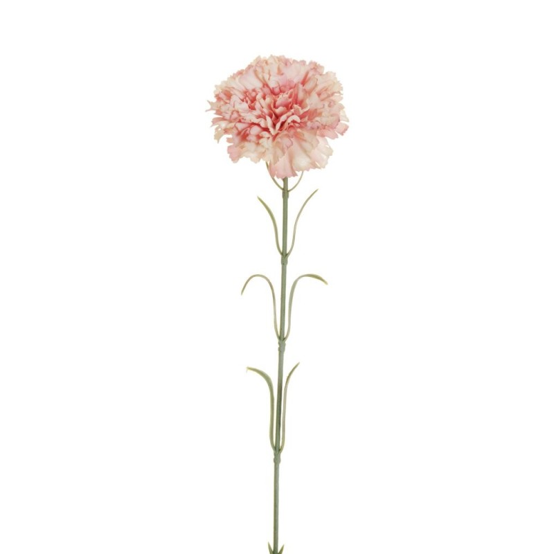 Lot de 48 - Œillet artificiel aspect séché, 53 cm - rose clair mauve 