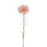Lot de 48 - Œillet artificiel aspect séché, 53 cm - rose clair mauve 