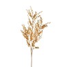 Lot de 24 - Mini tige artificielle d'eucalyptus métallisée X3, 76 cm - or 