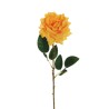 Lot de 24 - Églantier artificiel, 62 cm - orange clair 