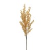 Lot de 12 - Branche artificielle de baies d'ilex, 120 cm - or 