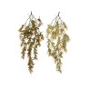 Lot de 24 - Buisson suspendu artificiel de myrte X4, 65 cm - vert marron jaune 