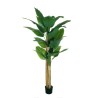 Bananier artificiel en pot, 240 cm - vert 