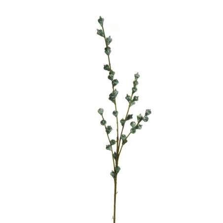 Lot de 24 - Tige artificielle de baies d'eucalyptus granito X4, 76 cm - vert 