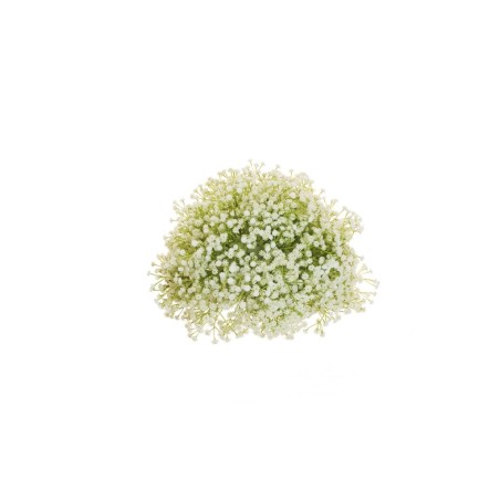 Lot de 5 - Petite demi-boule artificielle de gypsophile, D. 35 cm - blanc 