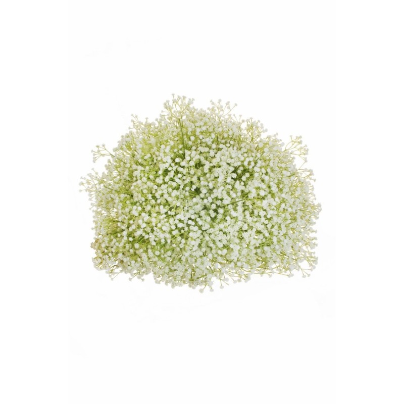 Lot de 2 - Grande demi-boule artificielle de gypsophile, D. 60 cm - blanc 