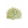 Lot de 2 - Grande demi-boule artificielle de gypsophile, D. 60 cm - blanc 