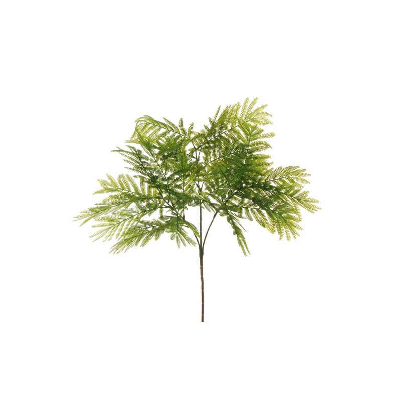 Lot de 12 - Tige artificielle d'acacia X3, 80 cm - vert 
