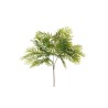 Lot de 12 - Tige artificielle d'acacia X3, 80 cm - vert 