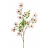 Lot de 12 - Branche artificielle de dahlia impérial, 113 cm - rose clair 