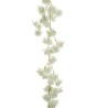 Lot de 12 - Guirlande artificielle de cerisier en fleurs, 178 cm - blanc 