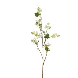 Lot de 16 - Tige artificielle de symphoricarpos, 77 cm - blanc vert 