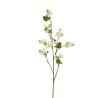 Lot de 16 - Tige artificielle de symphoricarpos, 77 cm - blanc vert 