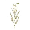 Lot de 12 - Longue branche artificielle de prunus X7, 125 cm - blanc 