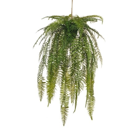 Lot de 2 - Lampe suspendue artificielle de fougères, 92 cm - vert 