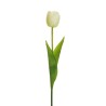 Lot de 48 - Tulipe artificielle, 54 cm - crème 