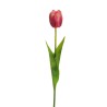 Lot de 48 - Tulipe artificielle, 54 cm - fuchsia 