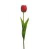 Lot de 48 - Tulipe artificielle, 54 cm - rouge 