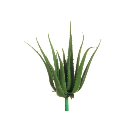 Lot de 4 - Plante artificielle d'aloès X14, 50 cm - vert 