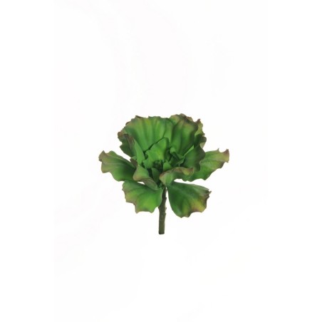 Lot de 36 - Echeveria aquarius artificielle, 15,5 cm - vert marron 
