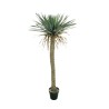 Plante artificielle d'agave en pot, 180 cm - vert gris crème 