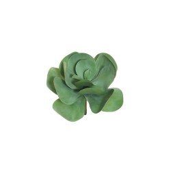 Lot de 6 - Grande echeveria artificielle, D. 31 cm - vert gris 