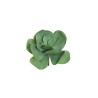 Lot de 6 - Grande echeveria artificielle, D. 31 cm - vert gris 
