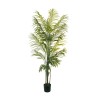 Lot de 2 - Palmier artificiel phoenix toucher réel en pot, 170 cm - vert 