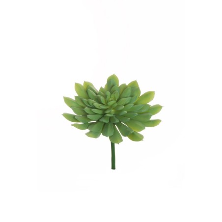 Lot de 12 - Echeveria artificielle, 23 cm - vert 