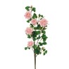 Lot de 6 - Longue branche artificielle d'églantier, 103 cm - rose 