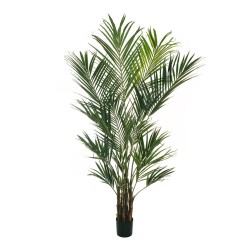 Palmier artificiel kentia en pot, 230 cm - vert 