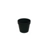 Lot de 352 - Pot moyen en plastique, D. 12,5 cm - noir 