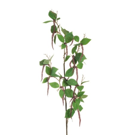 Lot de 12 - Tige artificielle d'amarante, 105 cm - bordeaux 