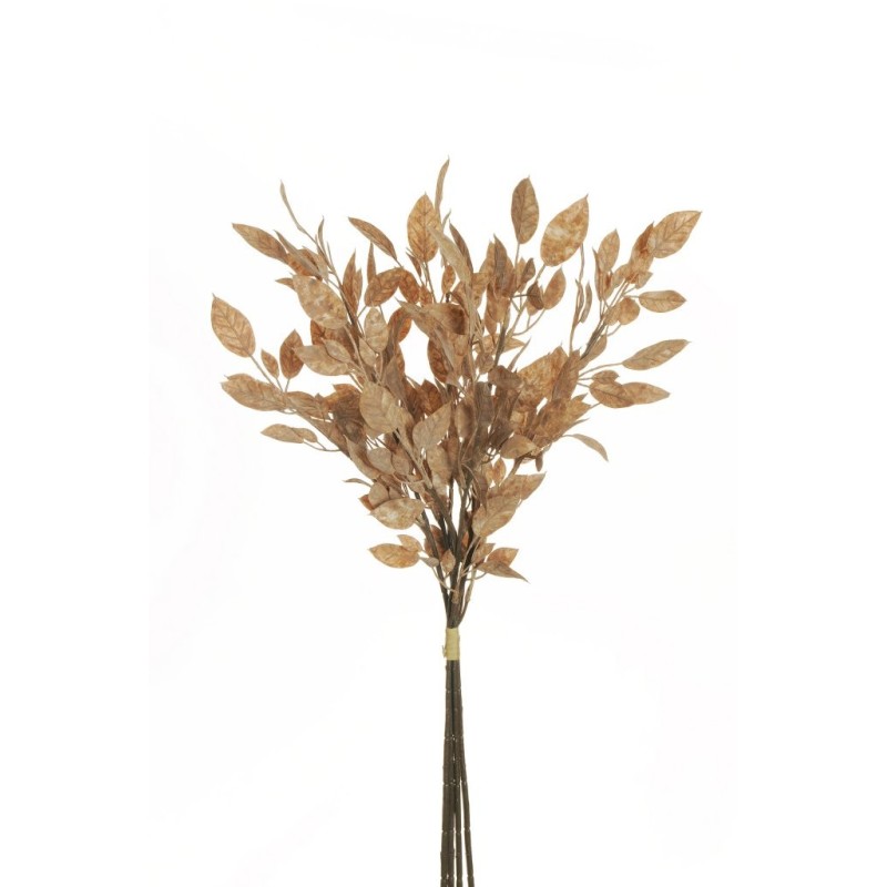 Lot de 12 - Bouquet artificiel de prunus X4, 59 cm - marron 