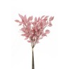 Lot de 12 - Bouquet artificiel de prunus X4, 59 cm - rose mauve 
