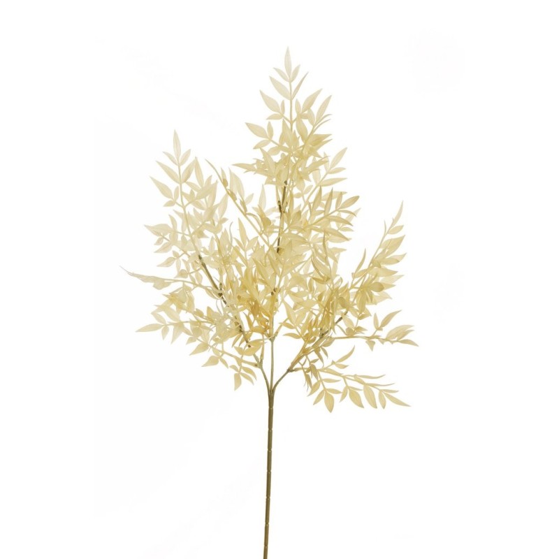 Lot de 36 - Tige artificielle de nandina X3, 75 cm - crème 