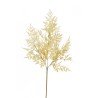 Lot de 36 - Tige artificielle de nandina X3, 75 cm - crème 
