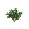 Lot de 24 - Buisson artificiel d'eucalyptus X7, 42 cm - vert 