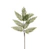 Lot de 48 - Tige artificielle de pin cyprès X9, 62 cm - vert foncé 