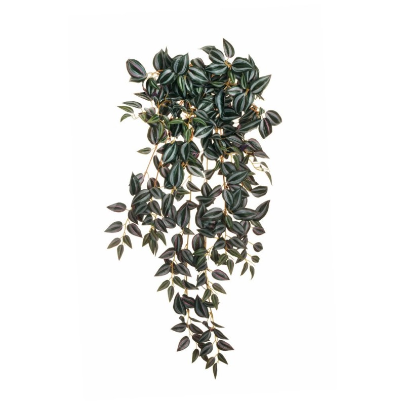 Lot de 12 - Buisson suspendu artificiel de miseria X15, 70 cm - violet vert 