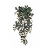 Lot de 12 - Buisson suspendu artificiel de miseria X15, 70 cm - violet vert 