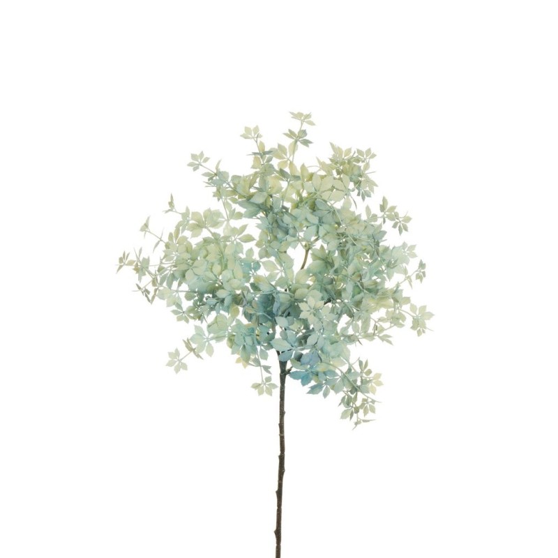 Lot de 12 - Mini branche artificielle de vigne américaine, 59 cm - bleu clair 