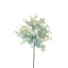 Lot de 12 - Mini branche artificielle de vigne américaine, 59 cm - bleu clair 