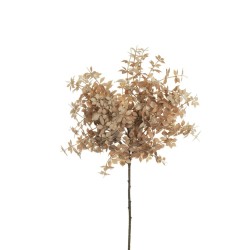 Lot de 12 - Mini branche artificielle de vigne américaine, 59 cm - marron 