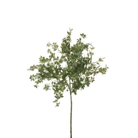 Lot de 12 - Mini branche artificielle de vigne américaine métallisée, 59 cm - vert clair 