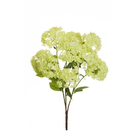 Lot de 12 - Buisson artificiel de boule-de-neige X3, 47 cm - vert clair 