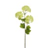 Lot de 24 - Tige artificielle de boule-de-neige X3, 62 cm - vert clair 