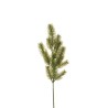 Lot de 24 - Tige artificielle de pin toucher doux X13, 49 cm - vert 